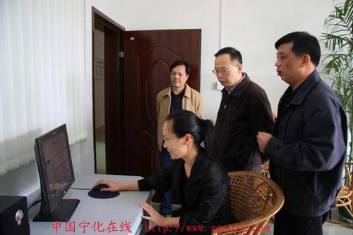 寧化縣委書記陳忠杰調研新聞宣傳工作