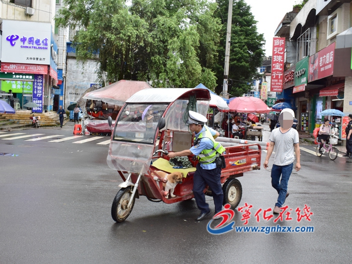 寧化:網格化管理交通秩序