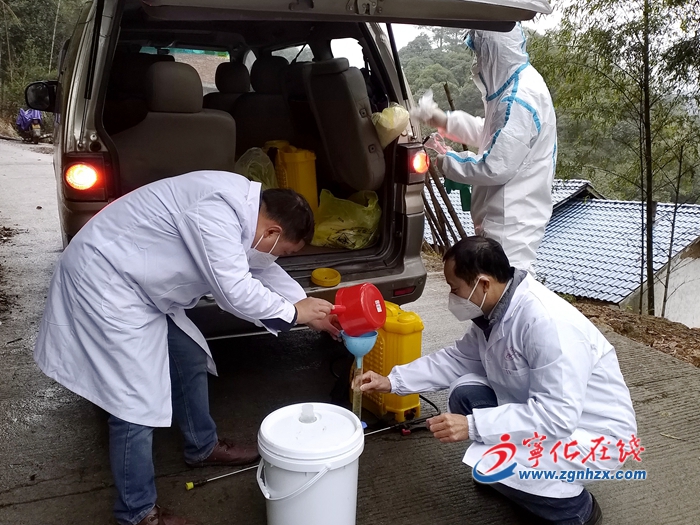 寧化疾控中心消殺隊:戰“疫”前線的“消殺衛士