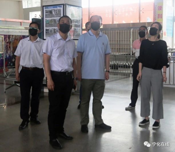 寧化縣領導現場辦公推進創城工作