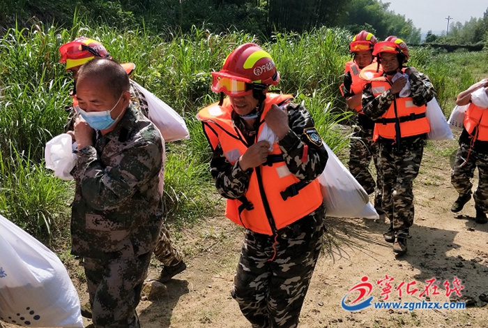 寧化：開展防汛應(yīng)急救援演練