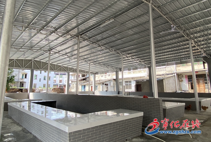 “菜籃子”拎得舒心了！寧化縣方田鄉農貿市場改造完成