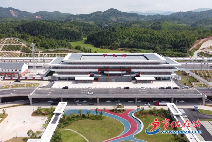 寧化站站前廣場基礎設施配套建設進入收尾階段