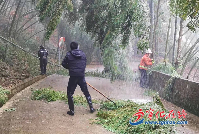 寧化各鄉鎮：積極應對低溫雨雪天氣