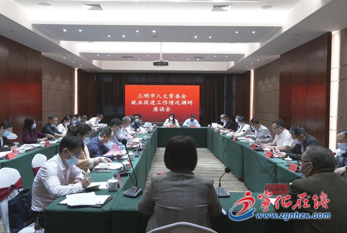 市人大常委會調研組來寧化調研