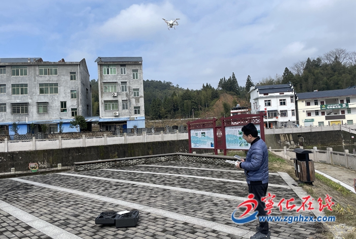 天眼助力!寧化鄉鎮利用無人機開展禁種鏟毒踏查行動