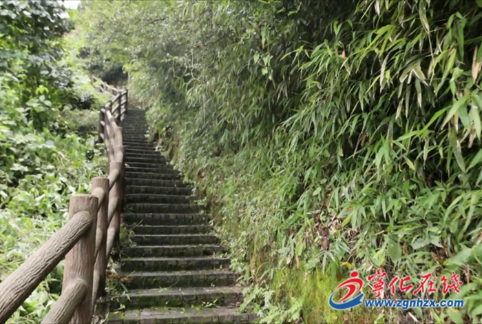 深學爭優 敢為爭先 實干爭效|寧化河龍鄉:福建嶂上觀美景 項目建設促發展