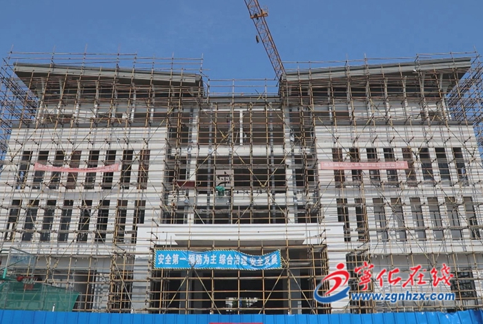 寧化一中圖書館綜合樓建設項目加快建設