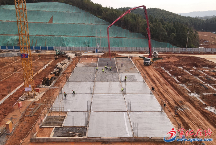 寧化凱爾邁文創產業園建設項目建設如火如荼