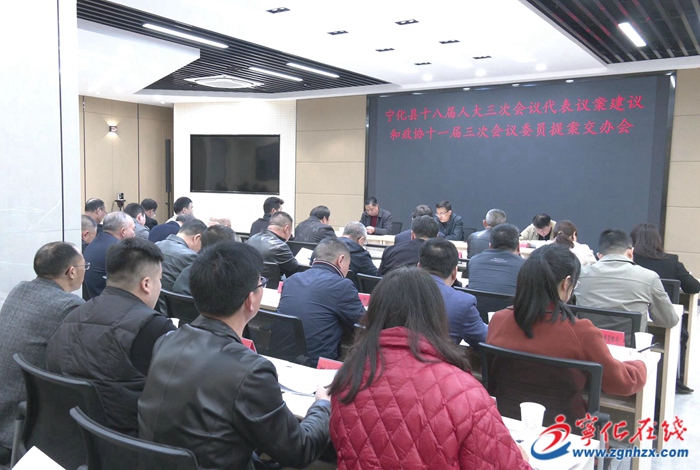 寧化第十八屆人大三次會議代表議案建議和政協十一屆三次會