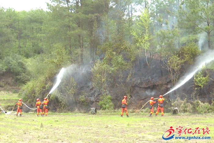 寧化縣石壁鎮(zhèn)開展森林防火實戰(zhàn)演練