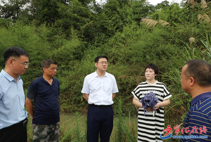 寧化縣領導開展生態環保督促調研