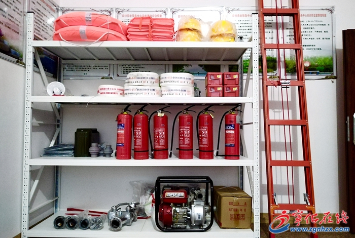 淮土鎮建設微型消防站 筑牢消防安全“防火墻”