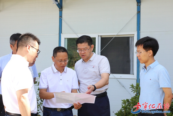 寧化縣領導調研礦產資源深加工產業鏈項目