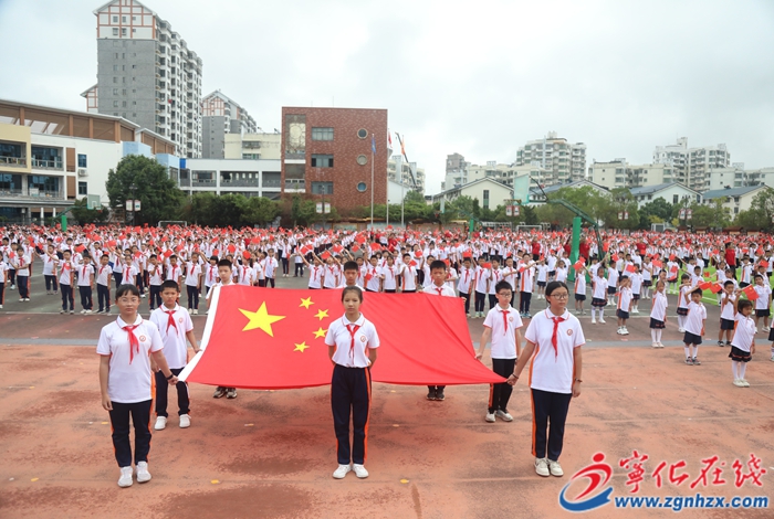 寧化各校舉辦多彩活動喜迎國慶