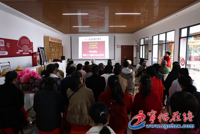 寧化開展學(xué)習(xí)貫徹黨的二十屆四中全會精神宣講活動