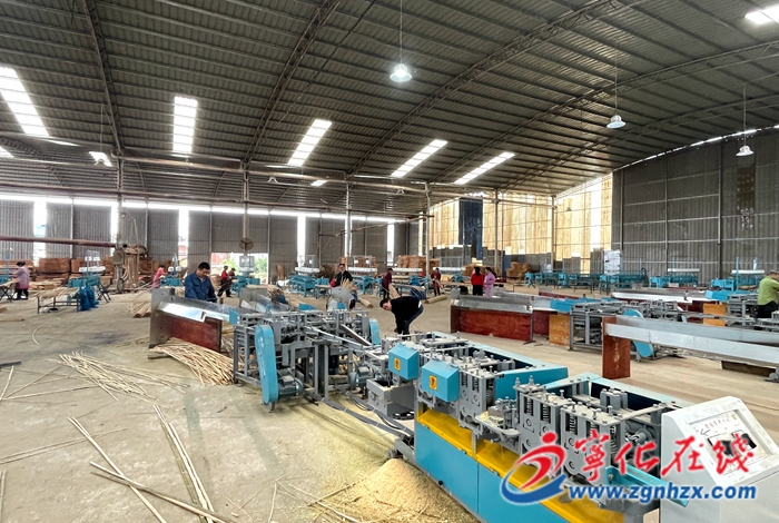寧化縣治平畬族鄉(xiāng)新引竹制品項目落地見效