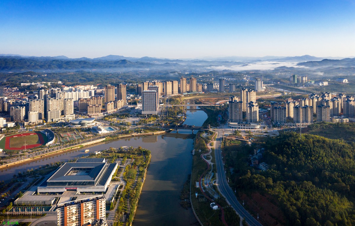 《寧化城區航拍》-伊世海/攝