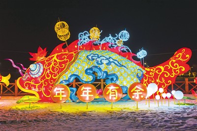 長嶺湖舉辦“漁燈節(jié)”